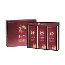 롯데 답례 감사 명절 선물세트 황작 홍삼스틱 선물세트 10ml x 30포 (진세노사이드 8mg ) _선물용 봉투 증정 교회 회사 단체 학교 친구 병문안, 16개