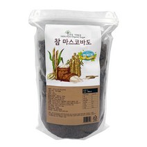 라이프트리 참 마스코바도 설탕 비정제 흑당 1kg, 상세페이지 참조