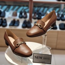 탠디 미셸by 스퀘어코 소가죽 여성단화(3cm굽)12SH2209