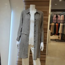 엠씨 린넨롱블라우스C12B152