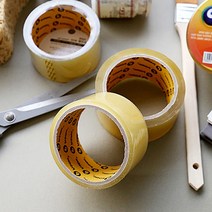 투명 컬러 박스 테이프 색 칼라 강력 접착 넓은 택배 만능 포장용 48x45m 3개 쇼핑몰 공장 공업용 사무용 다목적 비닐 봉투 문구 밀봉 선물 포장 테잎