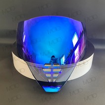 ICON Airflite 바이크 오토바이 헬멧 렌즈 용 AIRFLITE 바이저 Faceshield 교체 액세서리, 03 Light Gray Stomping