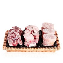 한우소꼬리 한우우족 사골뼈 명절 구정 선물세트 3kg