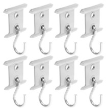 8pcs Camping Awning Hooks Clips RV Hook Rack Tent Hangers Light Cloth For Caravan Camper Accessories