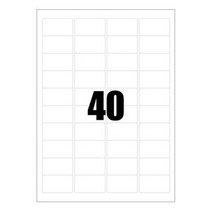 3M 라벨지 가격텍 가격표 스티커 인쇄 라벨 바코드 40칸 100P 라벨텍 메인 유통기한 네임 라벨기 정육 청첩장 날짜 택배 용지 스티커지 프라이스 사이즈 출력 A4 분류