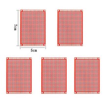 호버보드 프로토보드 회로 3x7 4x6 PCB 양면 DIY 범용 10 개, 04 Double-5X7-10PCS, 한개옵션1