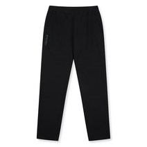 디스커버리익스페디션 면터치 슬림핏 남성 트레이닝 팬츠 (BLACK) 795313