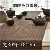 BAICHENG 식탁매트 티 테이블매트 대나무 식탁보, 1, E