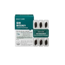 유한양행 폴리오메가 850mg 30캡슐 폴리코사놀 rtg오메가3