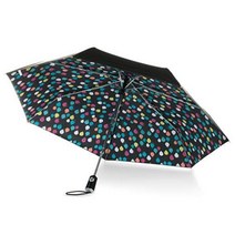 TOTES Under Canopy Print black totes우산 3단자동우산 토츠우산