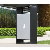 야외 분리수거장 공원 대형 대용량 고급 쓰레기통, F