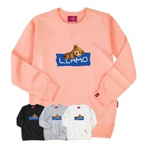 엘라모 3M 라벨베어 맨투맨 남녀공용 빅사이즈 S-4XL