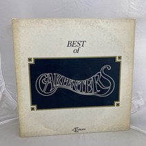 BEST OF CARPENTERS - CLOSE TO YOU LP / 엘피 / 음반 / 레코드 / 레트로 / C1985