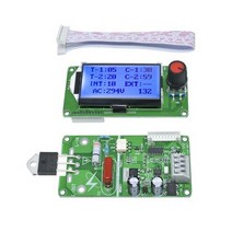 스팟용접기 40A 100A 디지털 LCD 스폿 더블 펄스 인코드 시간 제어 모듈 전자 컨트롤러 보드, 01 40A