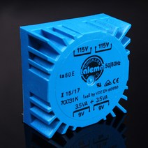 버스킹 Talema 7W Dual 7V 9V 12V 15V Imported Sealed Toroidal Transformer Audio Power Supply, 02 Dual 9V