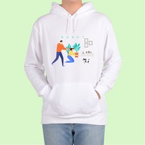 ATOGATO 미래 인공지능 로보트 18 맞춤 후드티