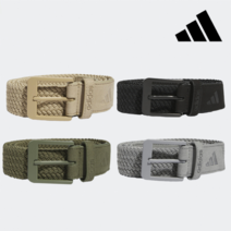 [아디다스골프] 아디다스 브레이디드 스트레치 벨트 HS5559 HS5560 HS5561 H, 색상:블랙(HS5560) / 사이즈:M/L