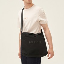 타미힐피거 해비 코튼 캔버스 토트백 (T12C6ABG010MT2BDS)