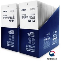 닥터피앤엘 KF94 미세먼지 황사마스크 대형 50매 100매 국산100%, 1매, 100개