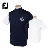풋조이 FUEL ECO 모크 셔츠 골프 반소매 FJ-S22-S16