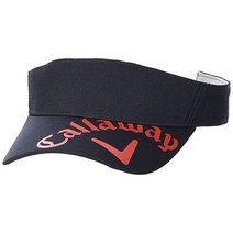 캘러웨이 C22291209 여성 썬바이저 Stretch 트윌 Adjustable Size 모자 골프, Free Size, 1120 군청색