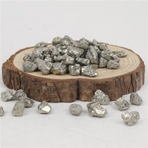 천연 황철석 헵타면체 천연장식품 원석 희귀 장식품 황철광 분쇄 황동석 디퓨저 표본 크리스탈 작은 입자 미네랄 크리스탈 마이크로 조경 장식, 100g  대 1-2.5cm