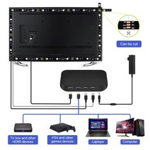 중소기업 60인치 TV tv 티비Sync HDMI TV 백라이트 투야 스마트 앱 컨트롤 W, 05 For 58-65 inch_04 AU plug