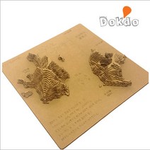 종이입체퍼즐 콘타모 독도, 단품
