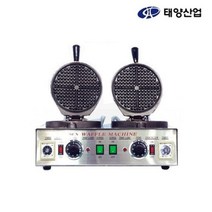 원형2구 아메리칸 와플기계 업소용 카페와플기계
