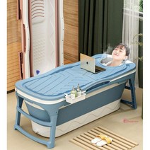 SPR_목욕탕 1인반신욕기 습식접이식욕조 이동식간이가정용 욕통 스파 깊은 노인 개인용 가정식 사우나 욕조통 집에서_spr, SPR_더바인 접이식 홈욕조(대형)핑크