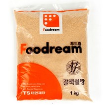 대한제당 푸드림 갈색설탕 1kg 황설탕 중백 노랑설탕, 1개