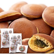 천연 생활 미니 도라야키 일본 과자 간식 스위트 과자 대용량 약 40개, 다시소팥 1kg(500g×2살이) + 1개
