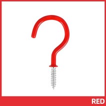 타프클립 제초매트핀 비닐 타프 텐트 텃밭 고정핀 10pcs 야외 캠핑 나사 접지 네일 천막 캐노피 풀 로프 고정 나사 후크 네일 데크 페그 캠핑 액세서리 322, 10pcs 레드