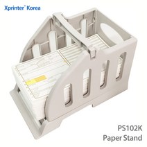 [한국정품] Xprinter XP-DT108BKR 바코드 라벨 프린터 택배송장출력 프린터 XP-DT108B-KR 택배 프린터 XP-DT108B 송장 프린터, 1개, PS102K 용지거치대
