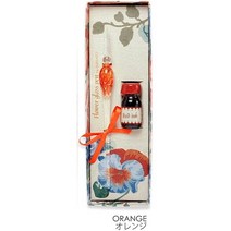 일본직발송 3. 루비 나토 (RUBINATO) 루비 나토 유리 펜 잉크 세트 꽃 오렌지 7783 B-OR B079Y9ZP62, ONE SIZE_One Color, ONE SIZE_One Color, One Color