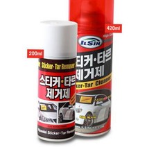 아파트복도 엘리베이터 스티커제거액 420ml 1층매장광고 브랜드명 자동차타르제거 타르크리너 이물질제거, 스티커제거제 420ml