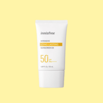이니스프리 인텐시브 롱래스팅 선스크린 선크림 EX SPF 50+ PA++++ 50mL