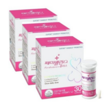 [국제약품] 페미밸런스 플러스 여성 질 유산균 임산부 30캡슐 2개