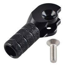 Nice 브레이크 페달 플레이트 시프트 레버 팁 Husqvarna 125 200 250 300 350 400 450 501 FE TE i TX FX T, 06 Black Shift Lever