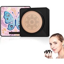 일본직송 가벼운사용감 커버력좋은 Amandakasa Air Cushion Cream Mushroom Head Skin Tone Makeup Base Brightening Persi, [01] 01