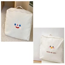 단체여행 대학교MT 옷가지 대형 이불 짐가방 캠피용품, 구름이, 1개