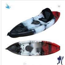 카약 미니보트 보관커버 자외선 카누 방지 수상스키 가격 플라스틱 바다 개인요트 낚시배, 보트 패들1개 디럭스 등받이 1개