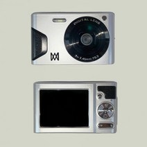 레트로디카 인스타 감성 빈티지디카 미니디지털카메라 4800만화소, 패키지 A, (업그레이드버전) 은+검