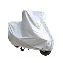 지티알 오토바이 전용방수커버 XXL, 실버, 실버