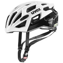 UVEX 헬멧 레이스 7 JCF 인증 화이트 블랙 55-61원사이즈, 화이트/블랙