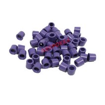 50pcs 에어컨 14 충전 호스 14 516 316 밸브 개스킷 매니 폴드 수리 씰 키트 교체, 보라색