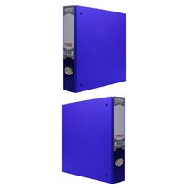 세로 A4 3공 바인더 자동차 등록증 케이스 커버 파일 D링 7CM 블루 전표철 거래명세표 보관 차량 화일 표지 포트폴리오 박스 서류 보관철 거래명세서 상장 장부 고급 합지 문서