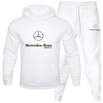 커플 겨울 트레이닝복 세트 벤츠 자동차 후드티 동호회 캠핑 여행 운동 남성 여성 리베르샵