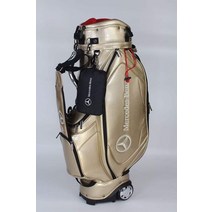 벤츠 골프백 경량 남성 캐디백 스탠드백 골프가방, 블랙