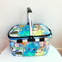 일본 만화 피크닉 바구니 아이스 팩 시원한 펭귄 야외 따뜻한 차가운 손 보관 가방 단열, Toy